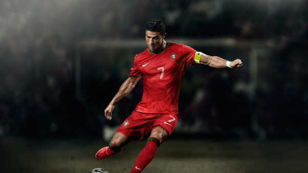 Cristiano Ronaldo Soccer Player 8k Wallpaper