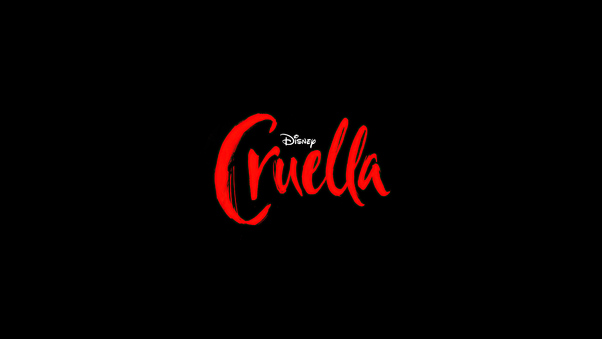 Cruella Movie Logo 4k Wallpaper
