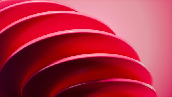 Curves Red Gradient Abstract (1280x720) Resolution Wallpaper