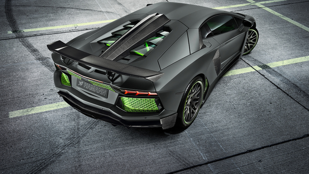 Custom Lamborghini Aventador Wallpaper