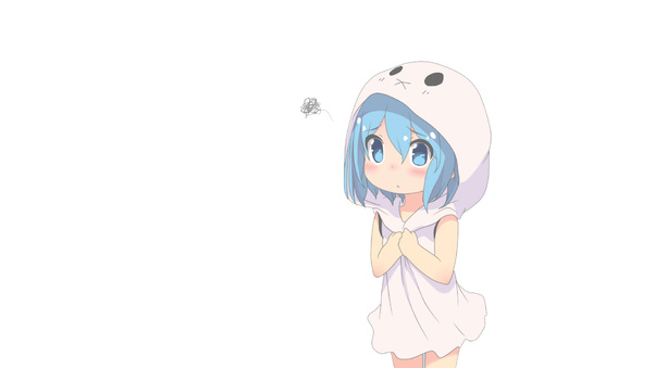 Cute Anime Little Girl Wallpaper