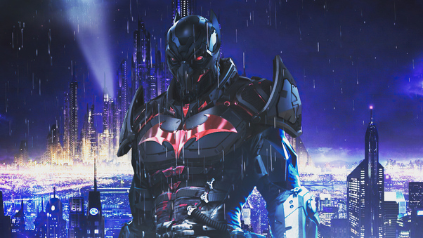 Cyber Batman Beyond 4k Wallpaper