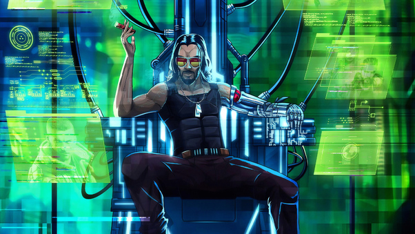 Cyberpunk 2077 Keanu Reeves Wallpaper