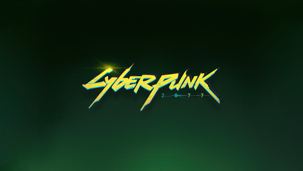 Cyberpunk 2077 Logo 5k Wallpaper