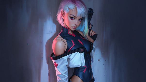 Cyberpunk 2077 Lucy Netrunner Wallpaper