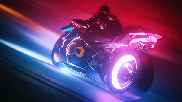 Cyberpunk 2077 Neon Ride Wallpaper