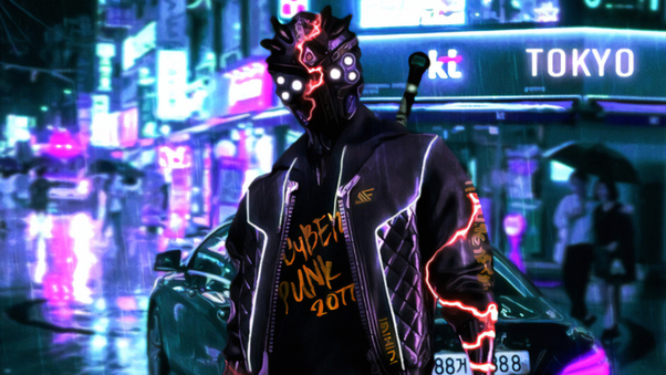 Cyberpunk 2077 Tokyo Street 4k Wallpaper
