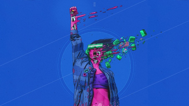 Cyberpunk Digital Art 4k Wallpaper