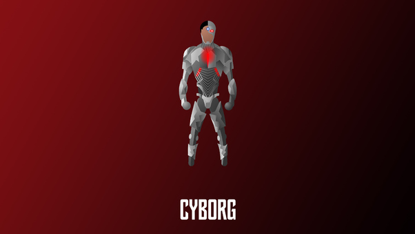 Cyborg Illustration 4k Wallpaper