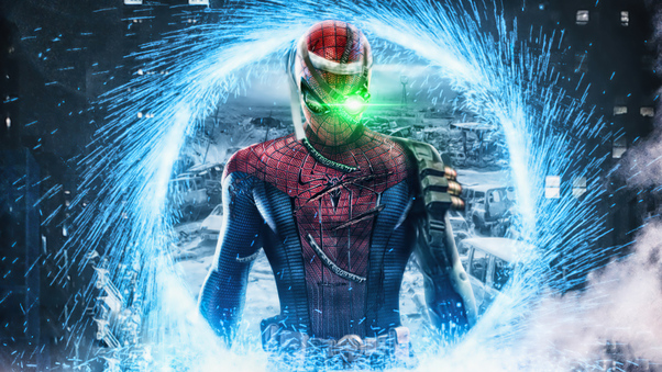 Cyborg Spider Wallpaper