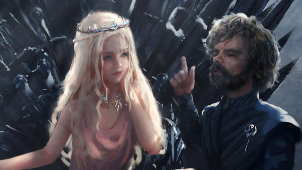 Daenerys And Tyrion Wallpaper