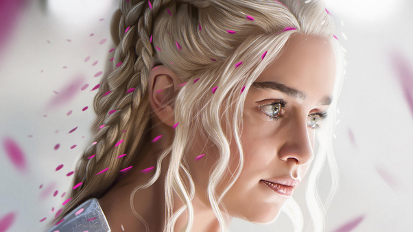 Daenerys Digital Art Wallpaper