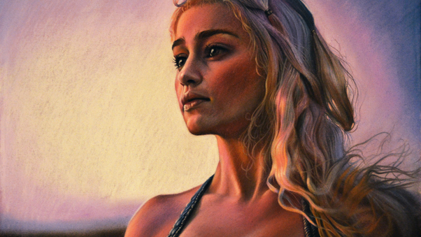 Daenerys Emilia Clarke 5k Artwork Wallpaper