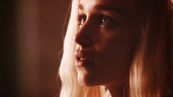Daenerys Targaryen Portrait Digital Art Wallpaper