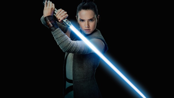 Daisy Ridley As Rey Star Wars In The Last Jedi 4k Wallpaper
