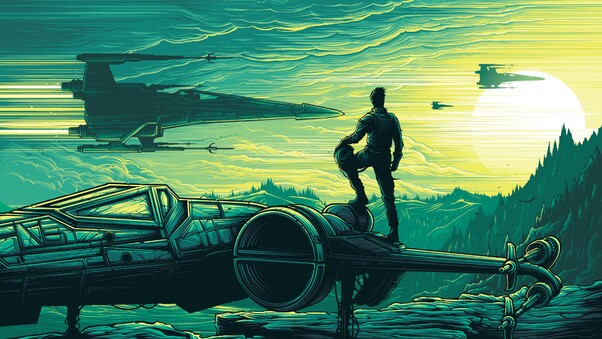 Dan Mumford Star Wars The Force Awakens 4k Wallpaper