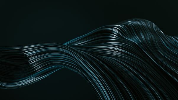 Dancing With Abstraction Fluid Lines Wallpaper