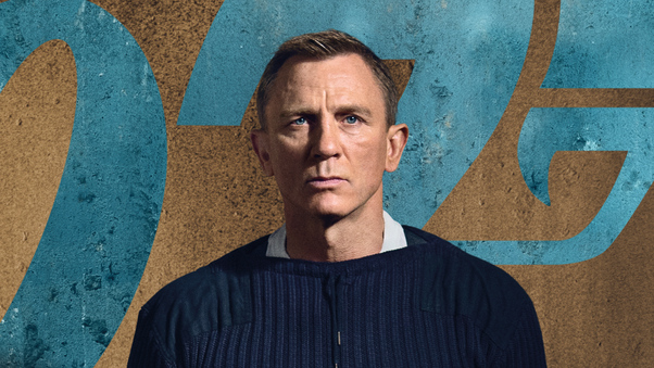 Daniel Craig In No Time To Die 2020 Movie Wallpaper