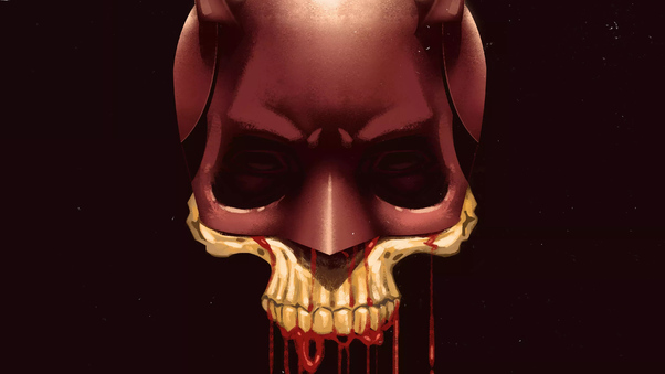 Daredevil Mask Art Wallpaper
