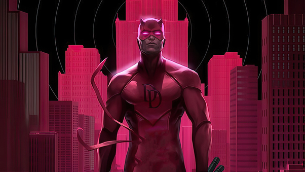 Daredevil Pink Wallpaper