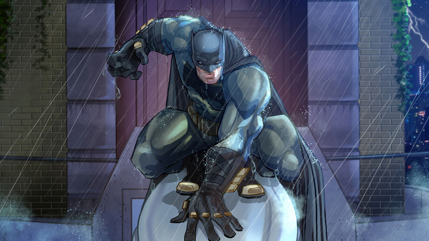Dark Knight Comic Artwork 5k Wallpaper