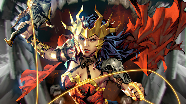 Dark Knights Death Metal Wonder Woman Wallpaper