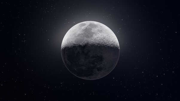 Dark Moon 8k Wallpaper