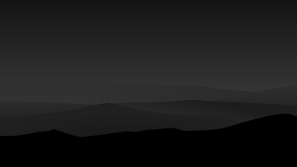 Dark Night Mountains Minimalist 4k Wallpaper,HD Artist Wallpapers,4k
