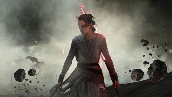 Dark Rey Star Wars The Rise Of Skywalker Wallpaper