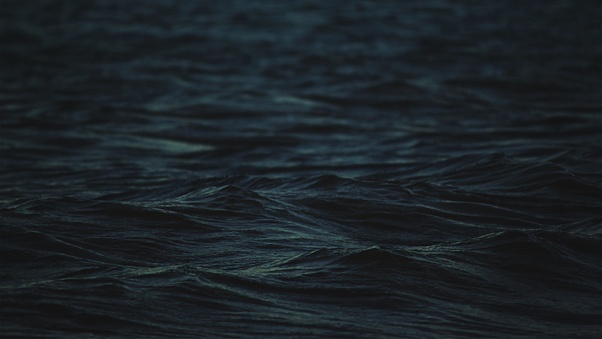 Dark Sea Waves 4k Wallpaper