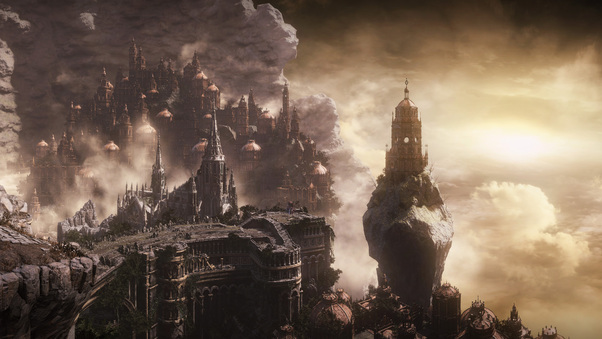 Dark Souls 3 City Fantasy Wallpaper