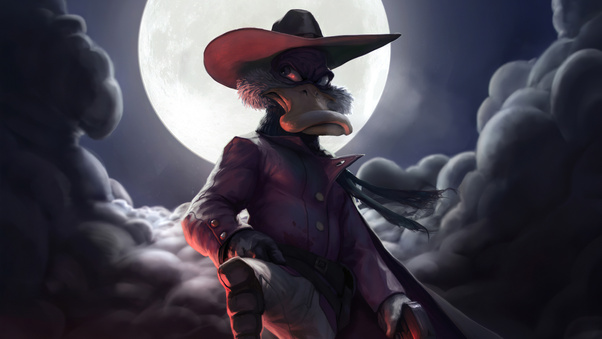 Darkwing Duck Art 4k Wallpaper