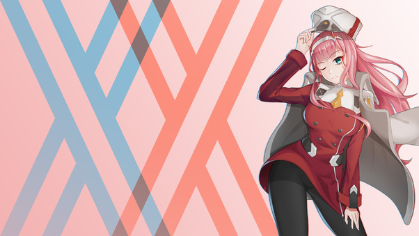 Darling In The Franxx Japenese Animated Series Wallpaper