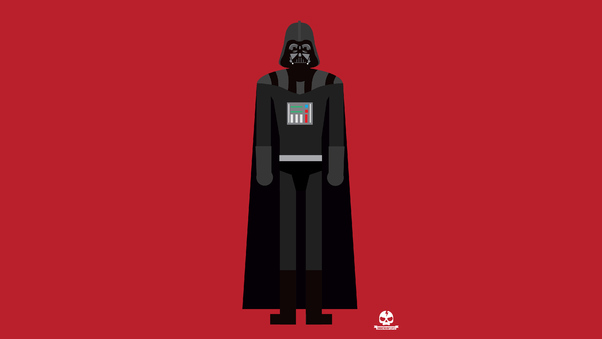 Darth Vader 4k Minimalism Wallpaper