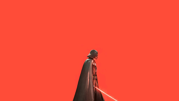 Darth Vader Artwork HD Wallpaper