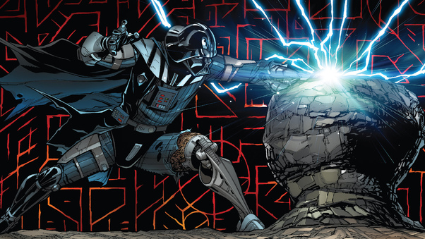 Darth Vader Comic Art Wallpaper