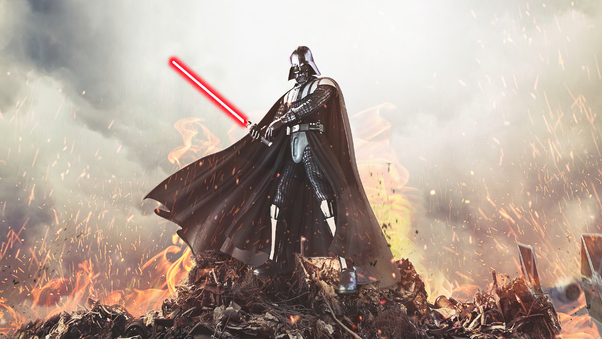 Darth Vader Force 4k Wallpaper
