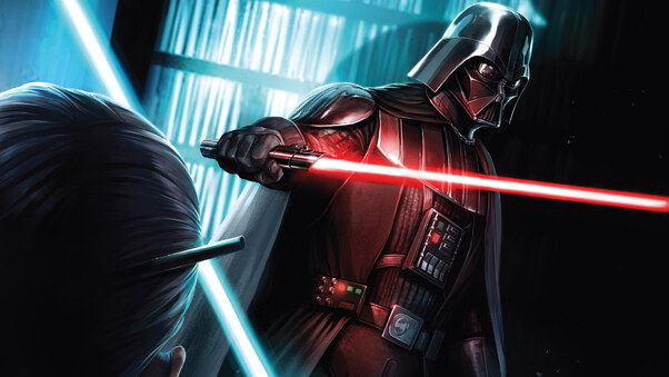 Darth Vader Lightsaber Wallpaper