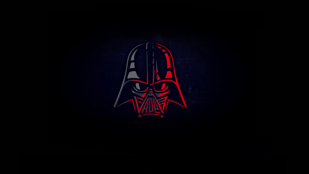 Darth Vader Minimal 4k Wallpaper