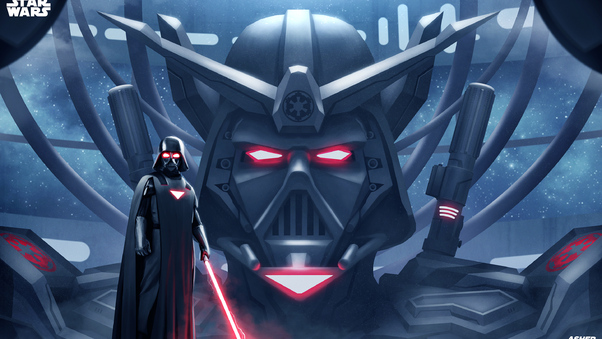 Darth Vader New Art Wallpaper