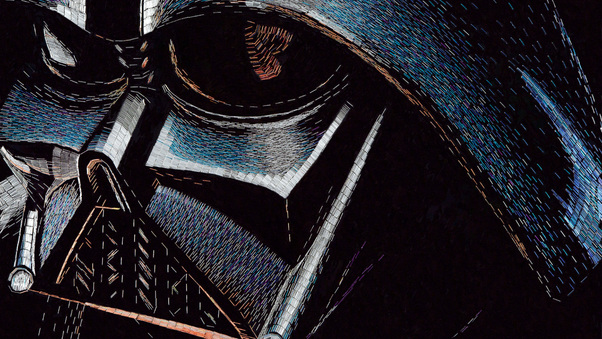 Darth Vader Portrait Wallpaper