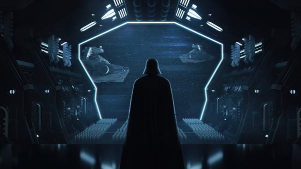 Darth Vader Ship 8k Wallpaper