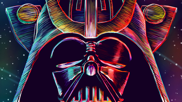 Decided to make a Darth Vader wallpaper : r/StarWars