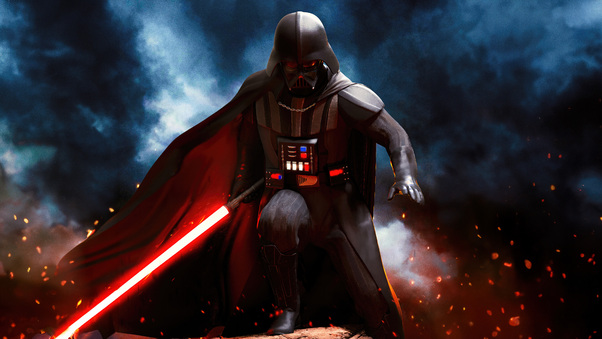 Darth Vader The Force Wallpaper
