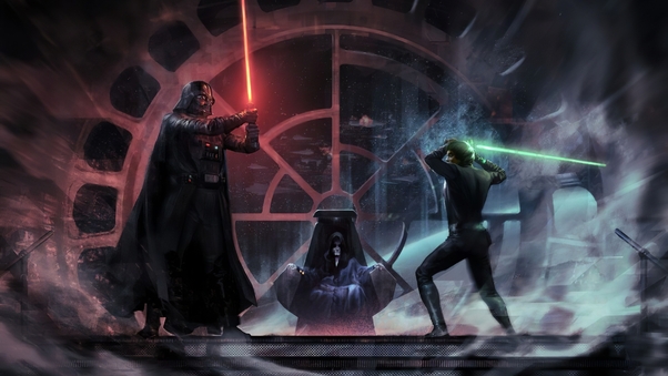 Darth Vader Vs Luke Skywalker Wallpaper