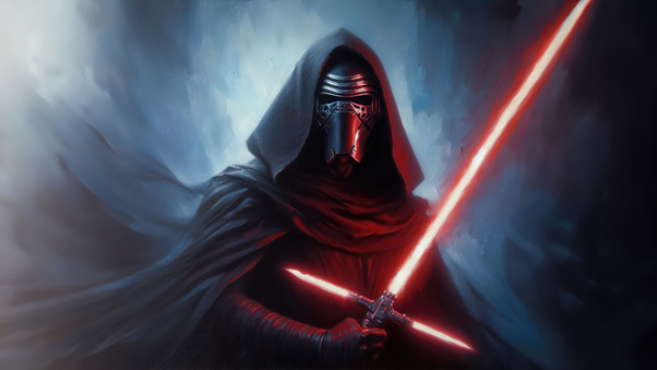 Darth Vader With Lightsaber 4k Wallpaper
