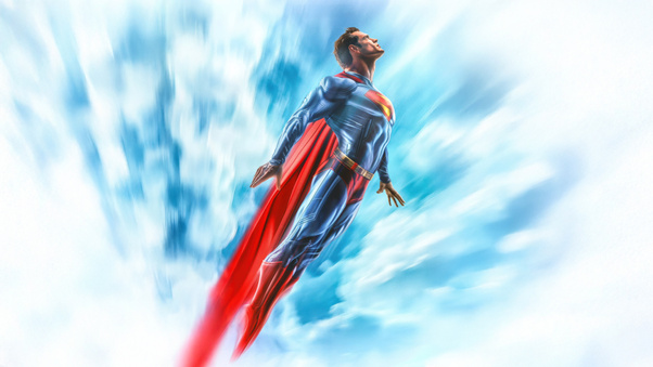 David Corenswet As Superman A New Era Of Hope Wallpaper