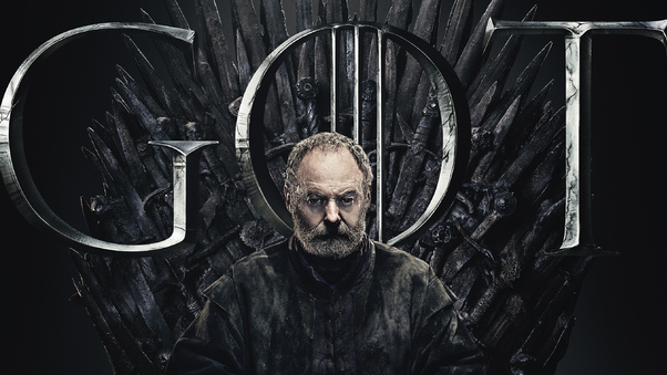 Davos Seaworth Game Of Thrones Season 8 Poster Wallpaper