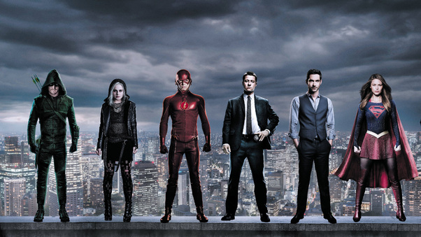 DC The CW Superheroes Wallpaper
