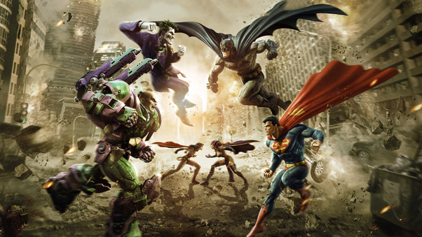 DC Universe Game Art Wallpaper